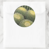 Cactus Pattern Runder Aufkleber (Tasche)
