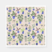 Cactus Pattern Serviette (Vorderseite)