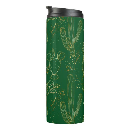 Cactus Pattern Thermosbecher (Nach rechts gedreht)