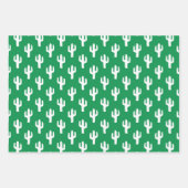 Cactus Pattern Wüste Südwest Primäre Farben Spaß Geschenkpapier Set (Vorderseite 3)