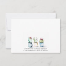 Cactus Personalisiert Business Card Stationery