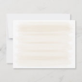 Cactus Pflanze Boho Wüste Watercolor Mitteilungskarte (Rückseite)