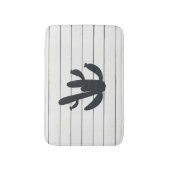 Cactus Pflanze Desert Art Bath Mat Badematte (Vorderseite Vertikal)