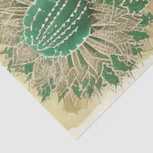 Cactus Pflanze Ephemera Collage Art Nr. 4 Seidenpapier (Ausschnitt)