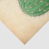 Cactus Pflanze Ephemera Collage Art Nr. 7 Seidenpapier (Ausschnitt)