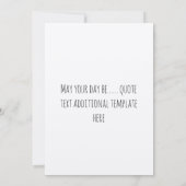 Cactus Pflanze Terracotta Handgezeichnet Geburtsta Einladung (Rückseite)