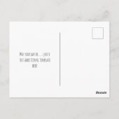 Cactus Pflanze Terracotta Handgezeichnet Geburtsta Postkarte (Rückseite)