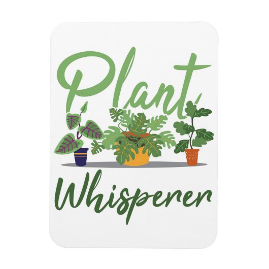 Cactus Pflanze Whisperer Magnet (Vertikal)