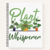 Cactus Pflanze Whisperer Notizblock (Vorderseite)