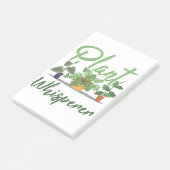 Cactus Pflanze Whisperer Post-it Klebezettel (angewinkelt)