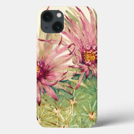 Cactus Pink Blossoms Case-Mate iPhone Hülle (Rückseite)