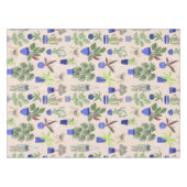 Cactus Pink Pattern Tischdecke (Vorderseite (Horizontal))