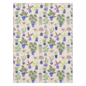 Cactus Pink Pattern Tischdecke (Vorderseite)