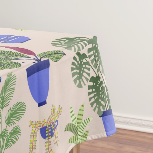 Cactus Pink Pattern Tischdecke (Beispiel)