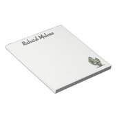 Cactus Plant Hand Drawn Illustration Personalized Notizblock (angewinkelt)