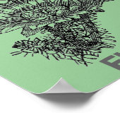 Cactus Poster (Ecke)