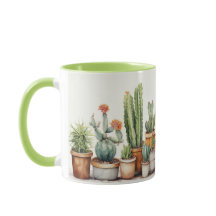 Cactus Pots Tasse