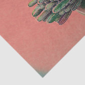 Cactus Potted House Pflanze Seidenpapier (Ausschnitt)