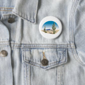 Cactus Prairie Scene Button (Beispiel)