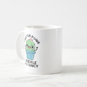Cactus Puns Prickle meine Extravaganten lustigen P Kaffeetasse (Vorderseite Links)