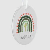 Cactus Rainbow NAME FOTO Moderne Wüste Ornament (Vorderseite)