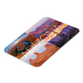Cactus Red Rock Sunset Nature Landscapes Arizona Magnet (Linke Seite)