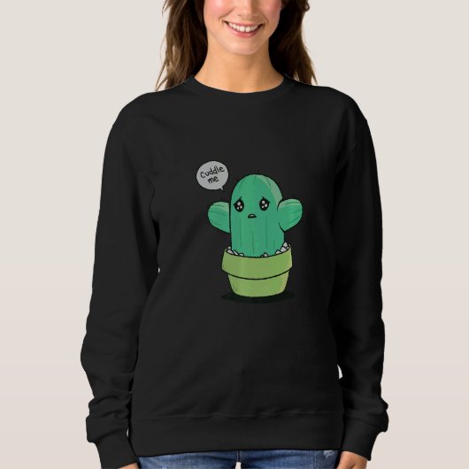 Cactus Serape Cute Cactus plants  Mexican Fiesta Sweatshirt (Vorderseite)