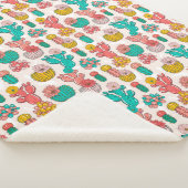 Cactus Sherpa Blanket Sherpadecke (3/4)