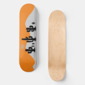 Cactus Skateboard Deck (Vorderseite)