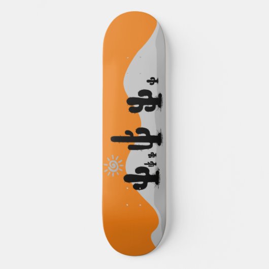 Cactus Skateboard Deck (Vorderseite)