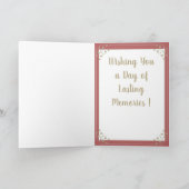 Cactus Special Day Begrüßung Karte (Innenseite)