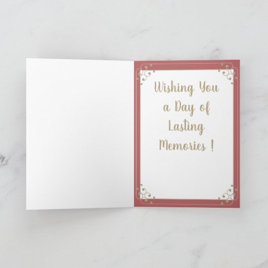 Cactus Special Day Begrüßung Karte (Innenseite)