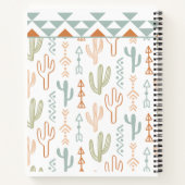 Cactus Spiral Notebook Notizblock (Rückseite)
