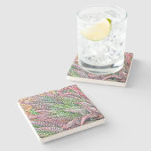 "CACTUS" STEINUNTERSETZER (Seitenansicht)