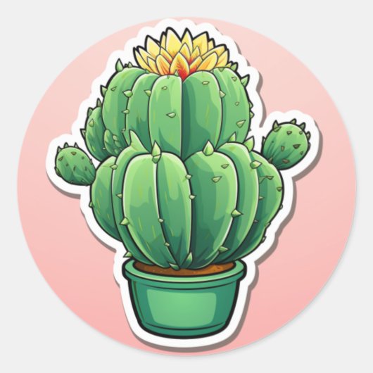 Cactus Sticker (Vorderseite)