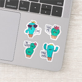 Cactus sticker Set