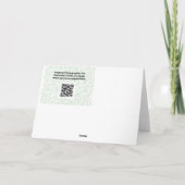 Cactus succulent Aloe Art Note Card Karte (Rückseite)