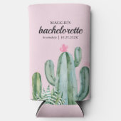 Cactus Succulent Blume Bachelorette Gevor Selters Dosenkühler (Vorderseite)