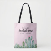 Cactus Succulent Blume Bachelorette Gevor Tasche (Vorderseite)