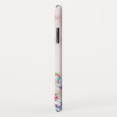 Cactus succulent Blush Marble Geometric Monogram Case-Mate iPhone Hülle (Hinten/Rechts)