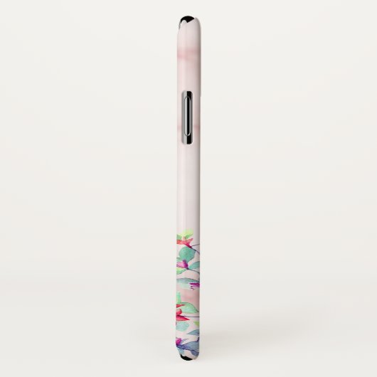 Cactus succulent Blush Marble Geometric Monogram Case-Mate iPhone Hülle (Hinten/Rechts)