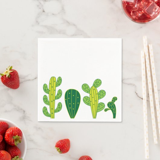 Cactus succulent Cacti Party Serviette (Beispiel)