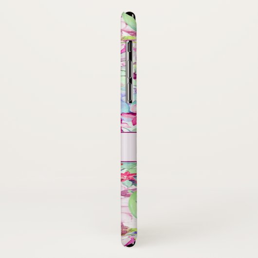 Cactus succulent floral Foliage Personalisiert Case-Mate iPhone Hülle (Hinten/Links)