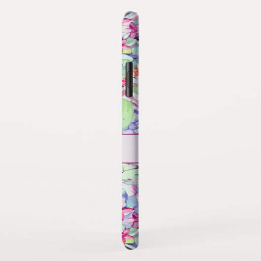 Cactus succulent floral Foliage Personalisiert Case-Mate iPhone Hülle (Hinten/Rechts)