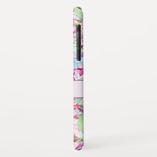 Cactus succulent floral Foliage Personalisiert Case-Mate iPhone Hülle (Hinten/Links)