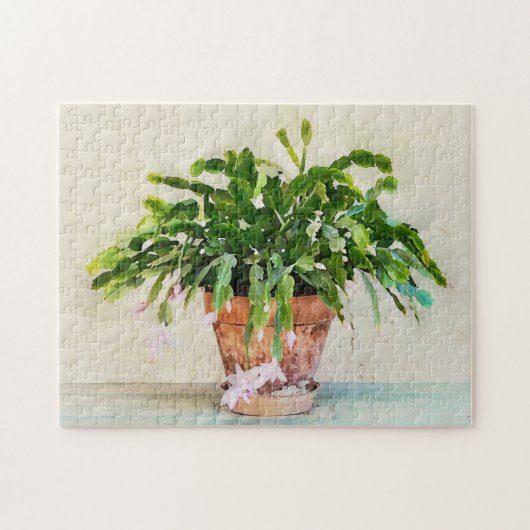 Cactus succulent in Clay Pot Southwest Puzzle (Horizontal)