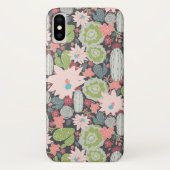 Cactus succulent Pflanze Pattern Case-Mate iPhone Hülle (Rückseite)