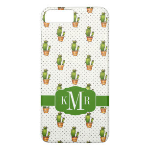 Cactus & Succulent Polk Dot Pattern Case-Mate iPhone Hülle