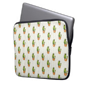 Cactus & Succulent Polk Dot Pattern Laptopschutzhülle (Vorderseite Links)