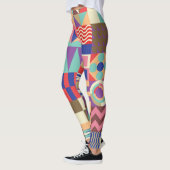 Cactus succulent: Sketch Style Doodle Leggings (Links)